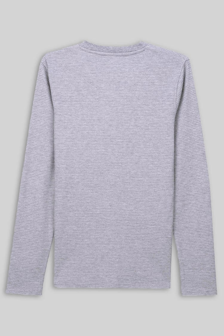 Long Sleeve Waffle T-Shirt