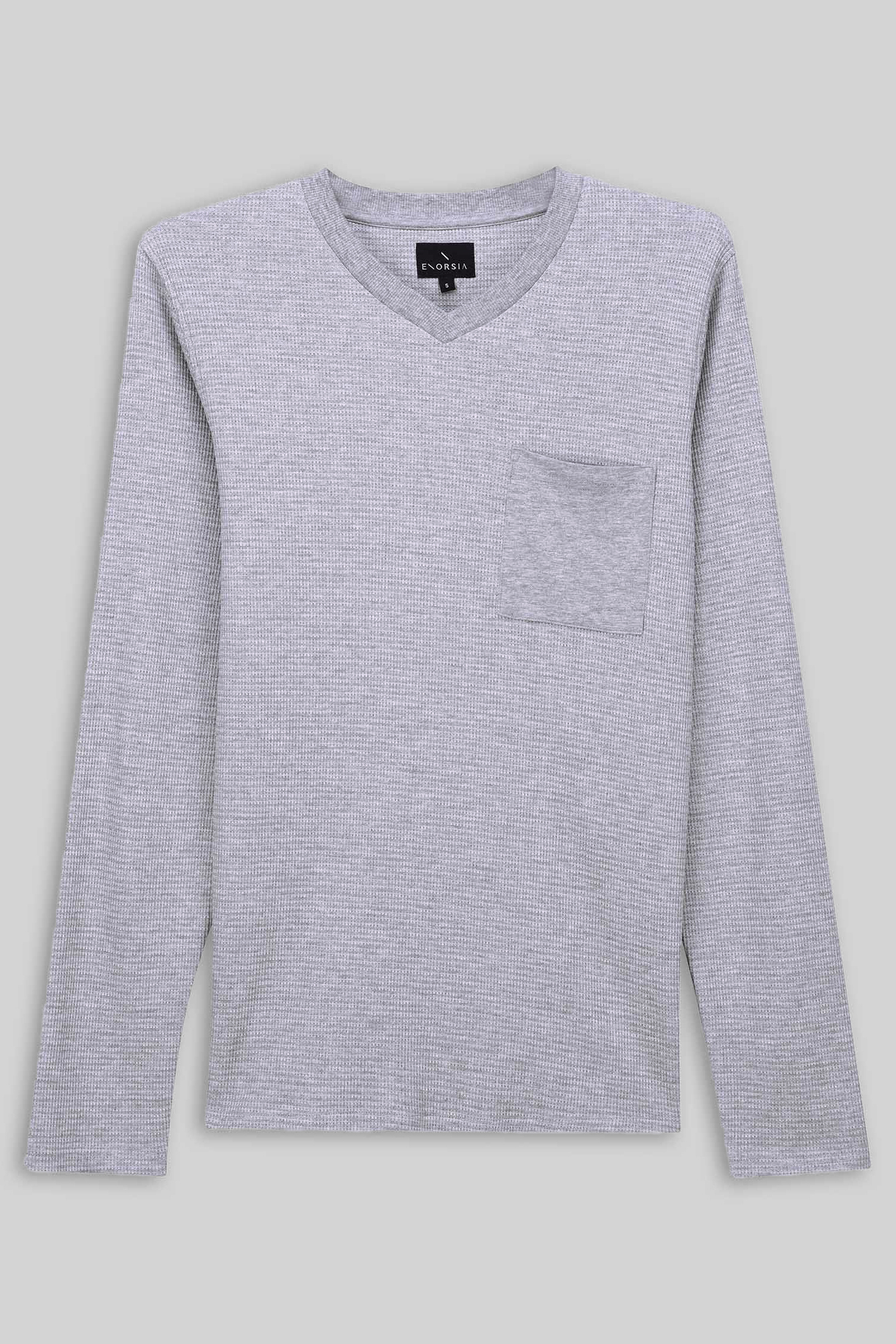 Long Sleeve Waffle T-Shirt