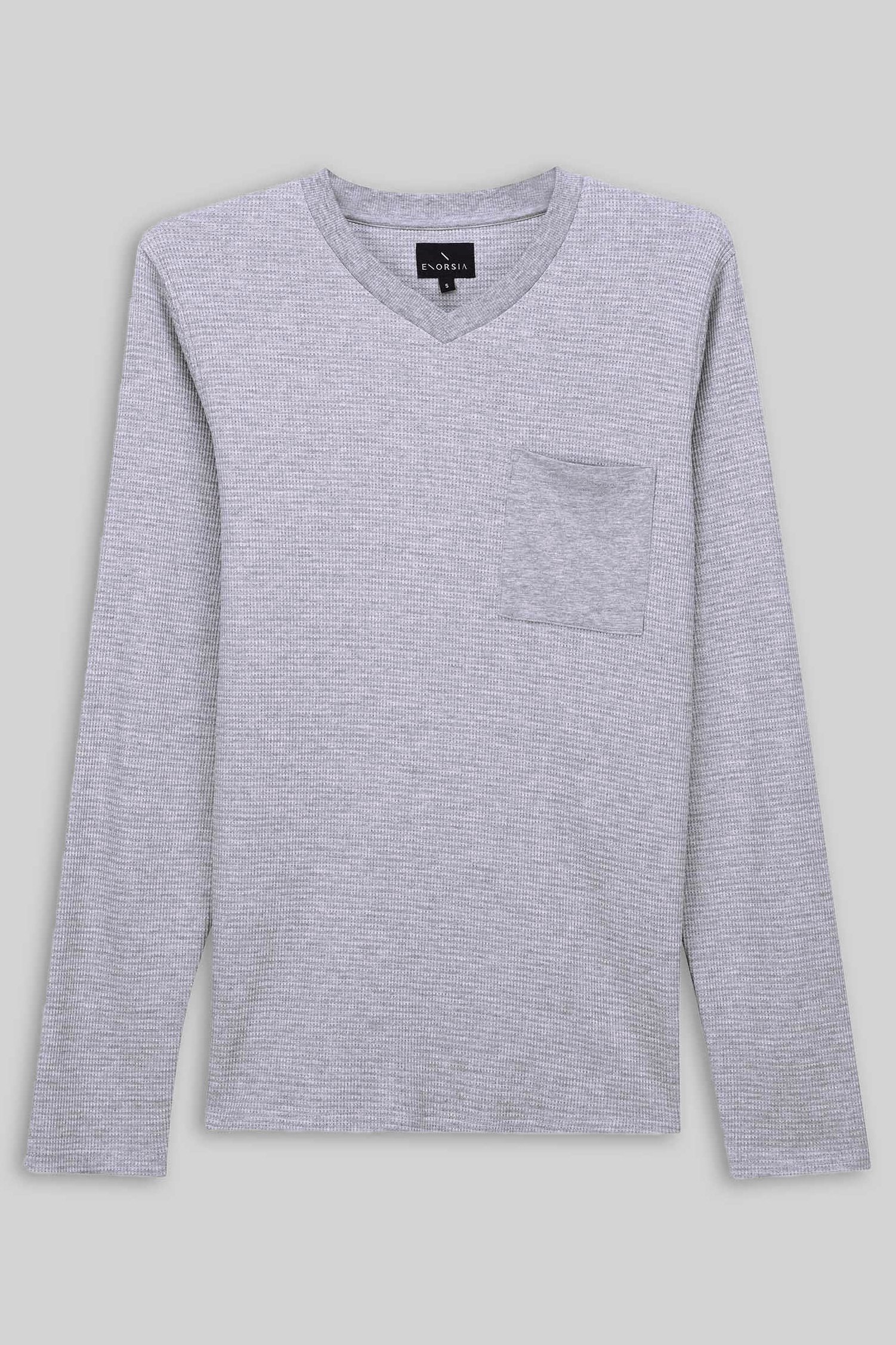 Long Sleeve Waffle T-Shirt