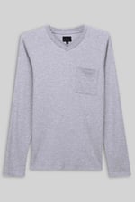 Long Sleeve Waffle T-Shirt