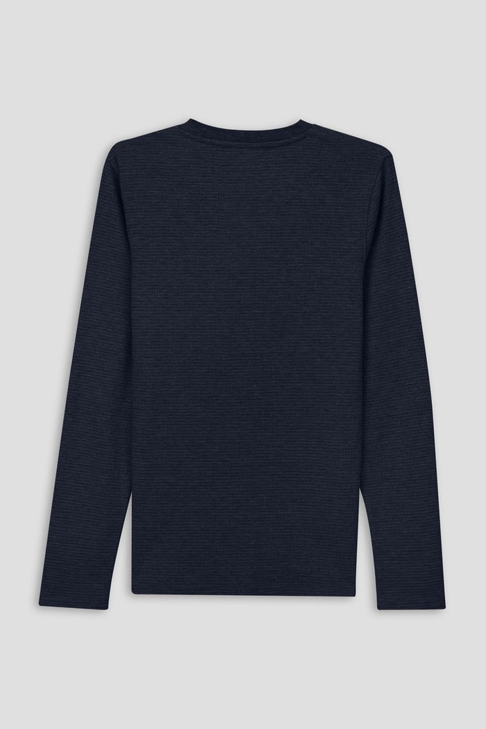 Long Sleeve Waffle T-Shirt