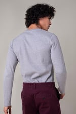 Long Sleeve Waffle T-Shirt