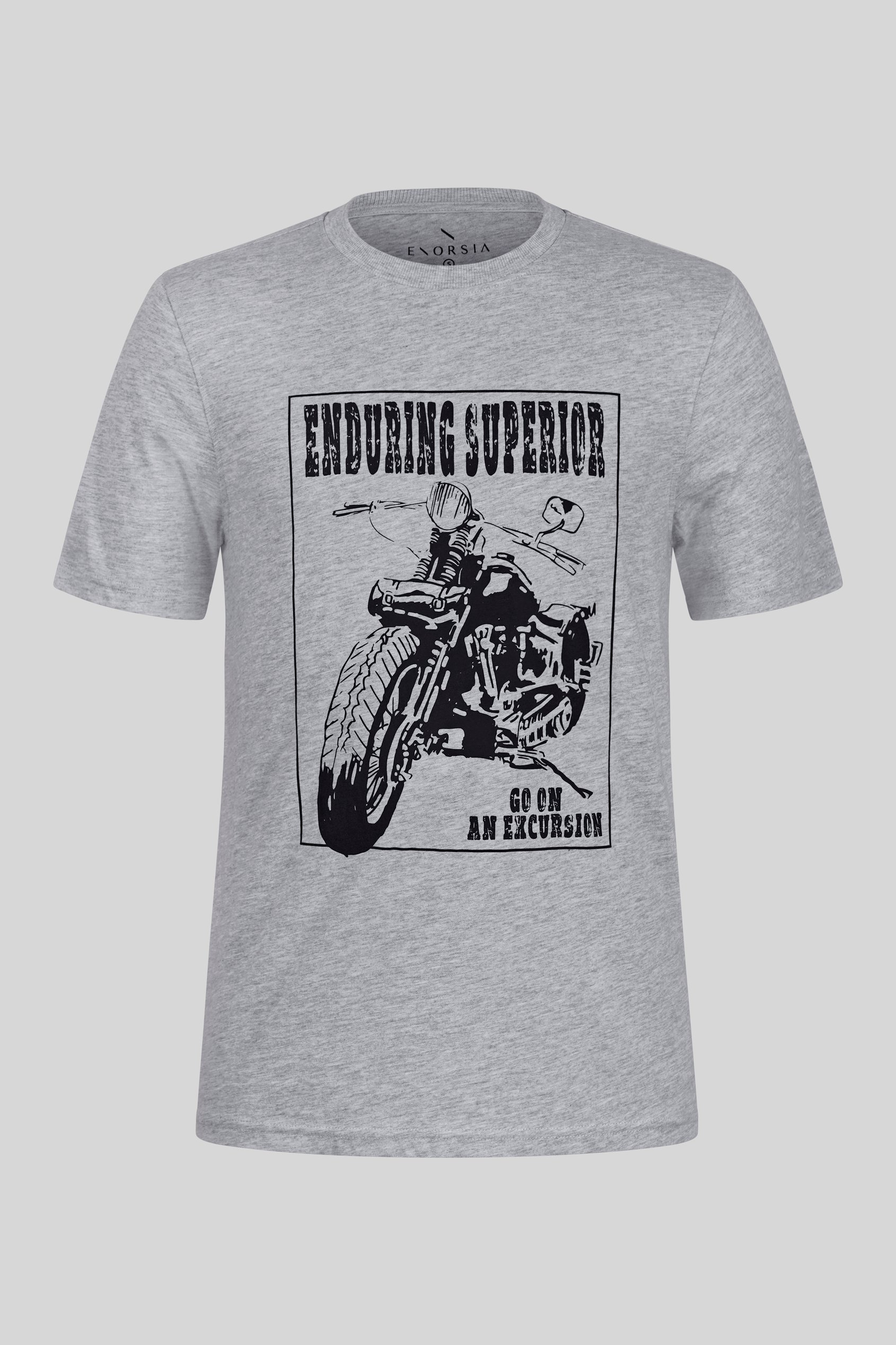 Men's Biker Graphic Printed T-Shirt