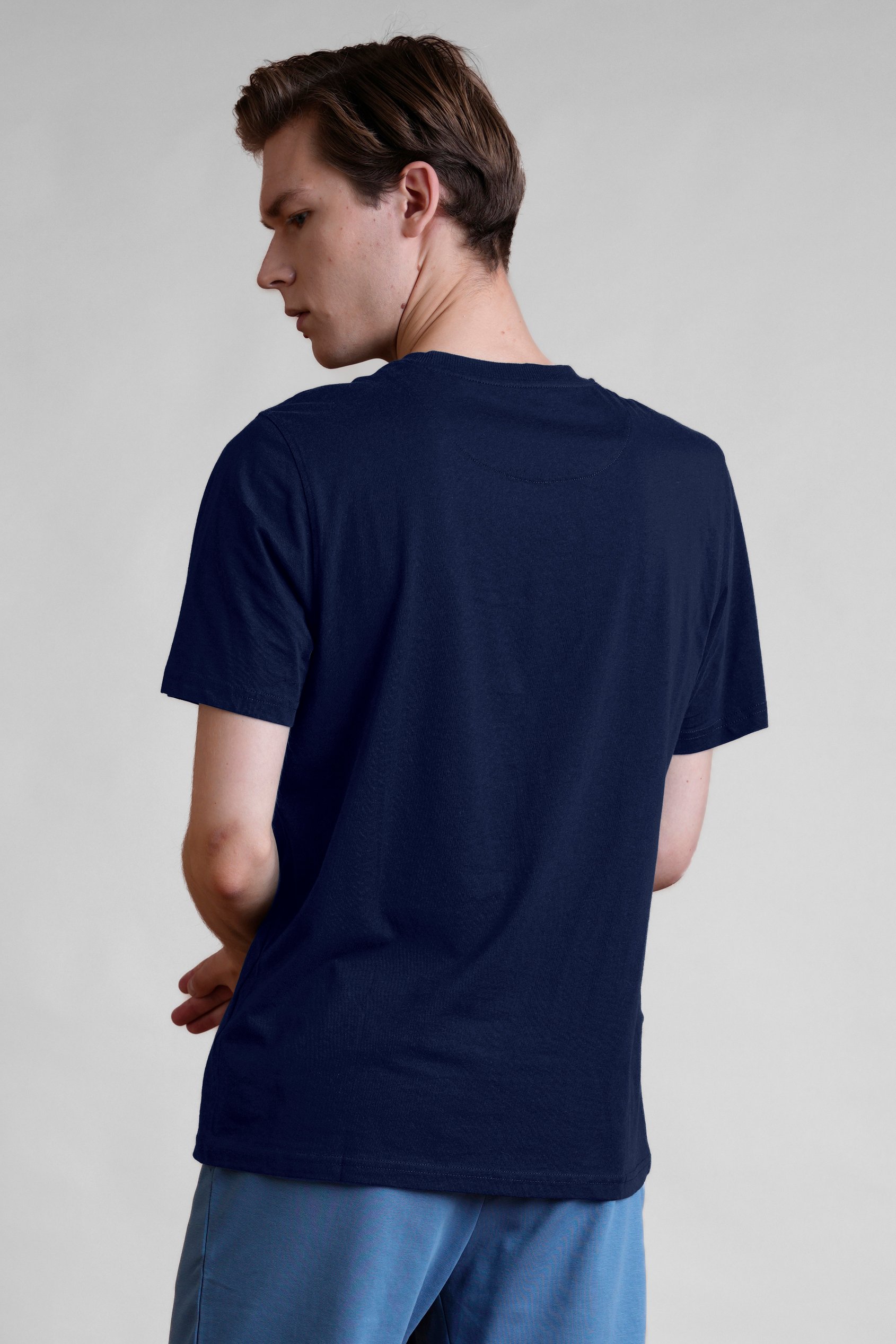 Men's Biker Graphic Printed T-Shirt