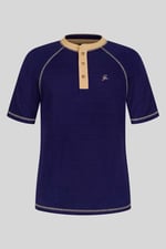 Raglan Henley Short Sleeves T-Shirt