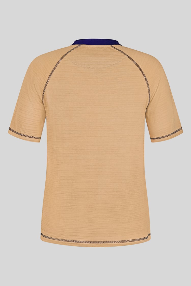 Raglan Henley Short Sleeves T-Shirt