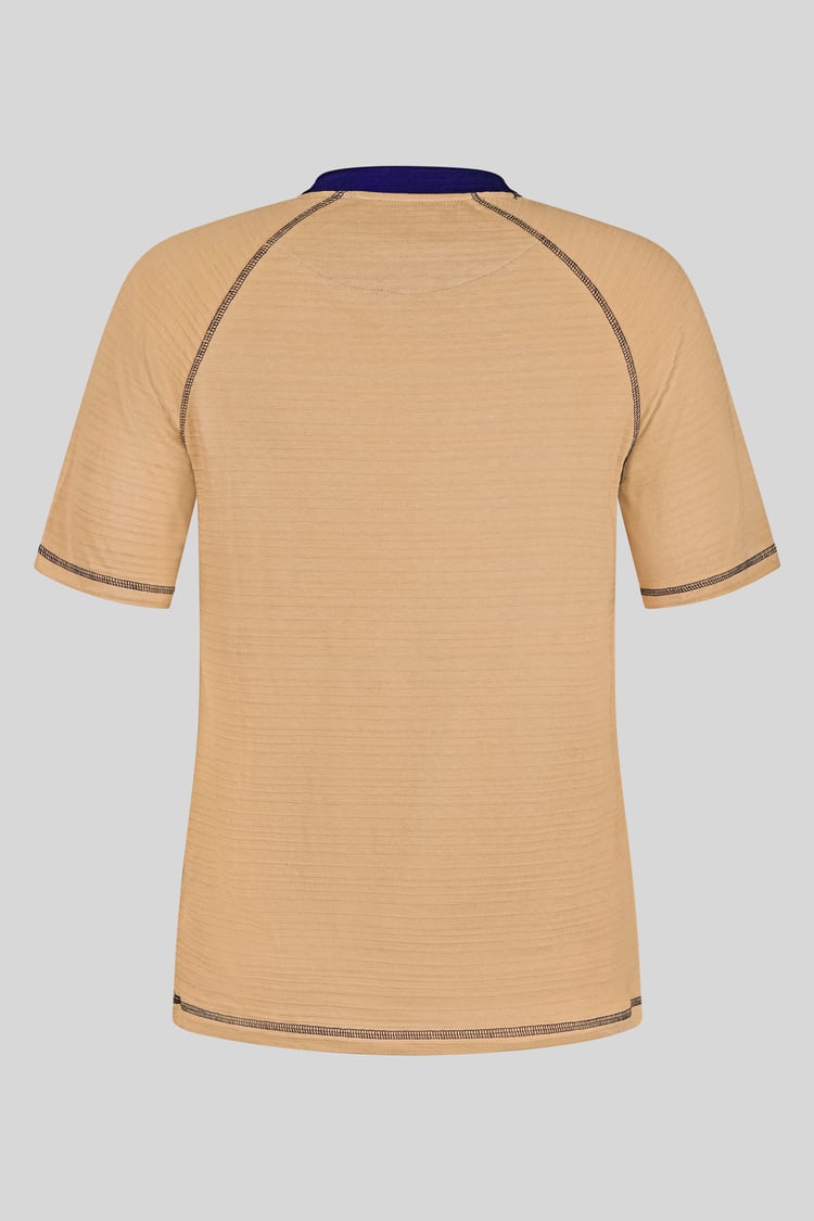 Raglan Henley Short Sleeves T-Shirt