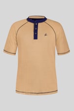 Raglan Henley Short Sleeves T-Shirt