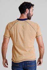 Raglan Henley Short Sleeves T-Shirt