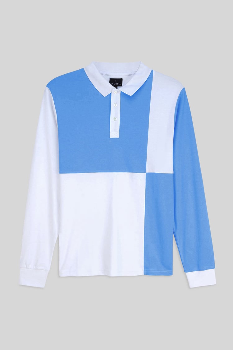 Colour Block Polo Shirt