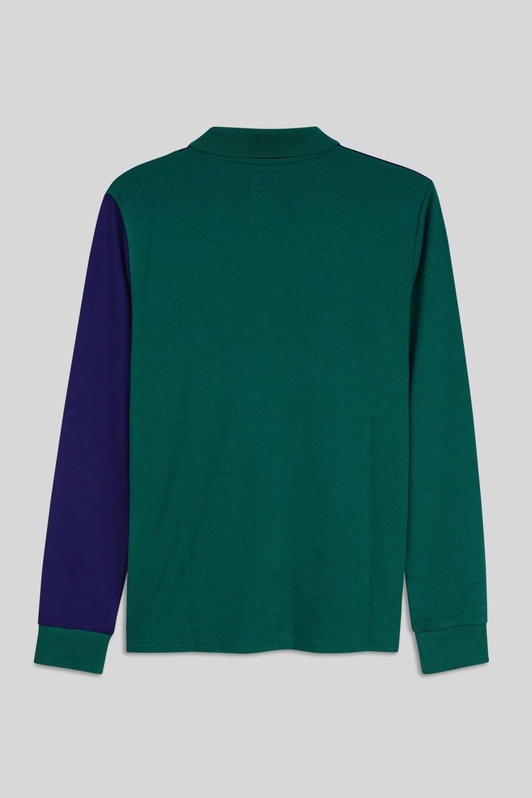 Colour Block Polo Shirt