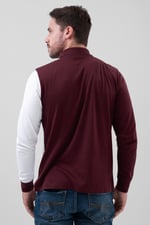 Colour Block Polo Shirt