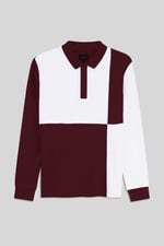 Colour Block Polo Shirt