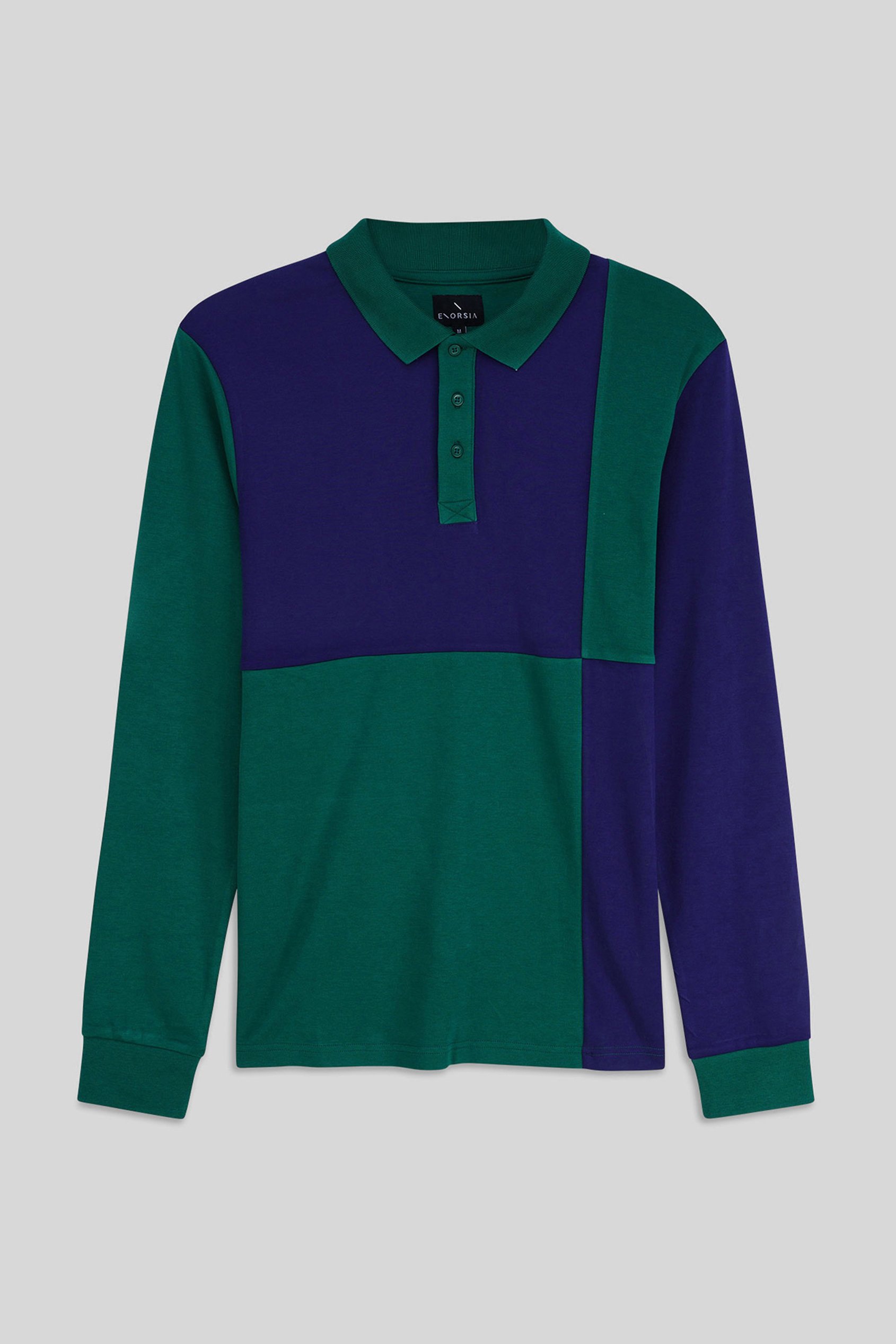 Colour Block Polo Shirt