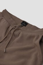 Mens Pleated Plain Drawstring Jogger