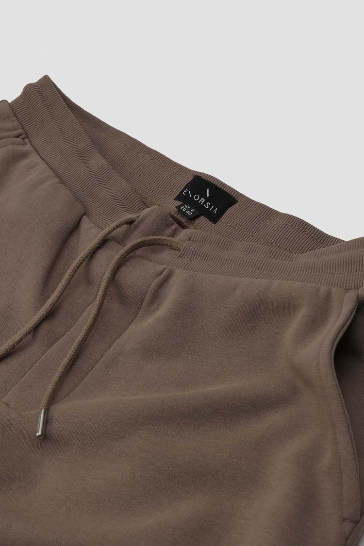 Mens Pleated Plain Drawstring Jogger