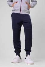 Mens Pleated Plain Drawstring Jogger