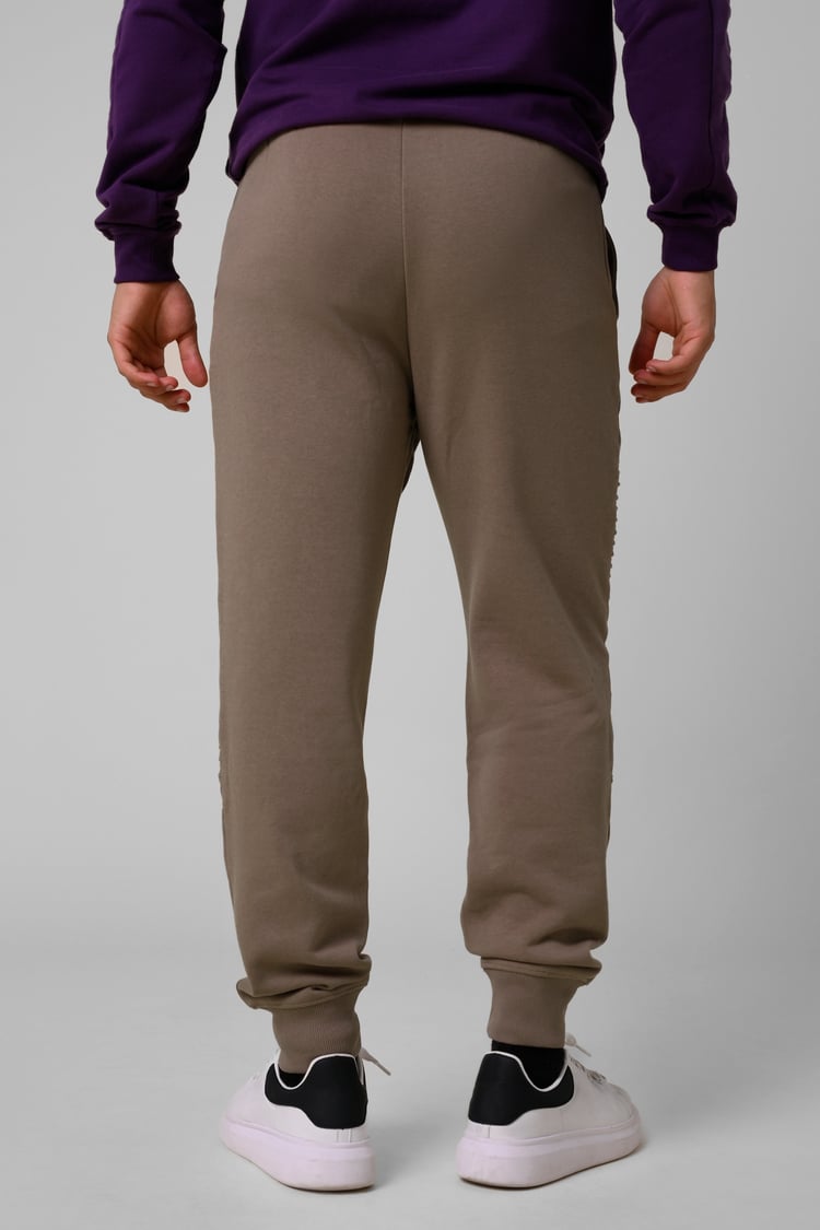 Mens Pleated Plain Drawstring Jogger