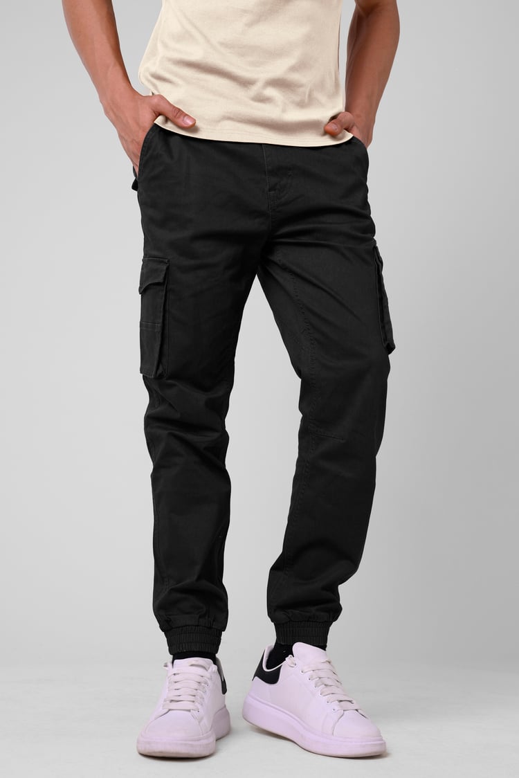 Mens Skinny Cargo Jogger