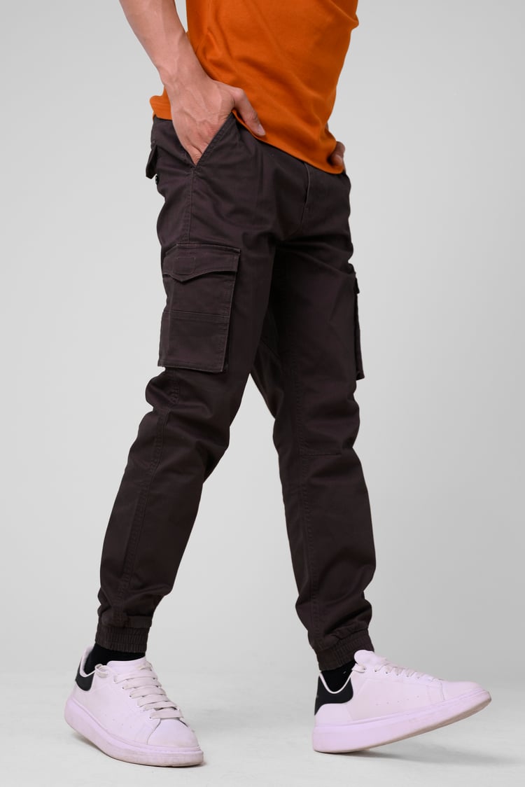 Mens Skinny Cargo Jogger