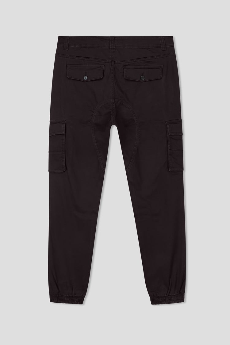 Mens Skinny Cargo Jogger
