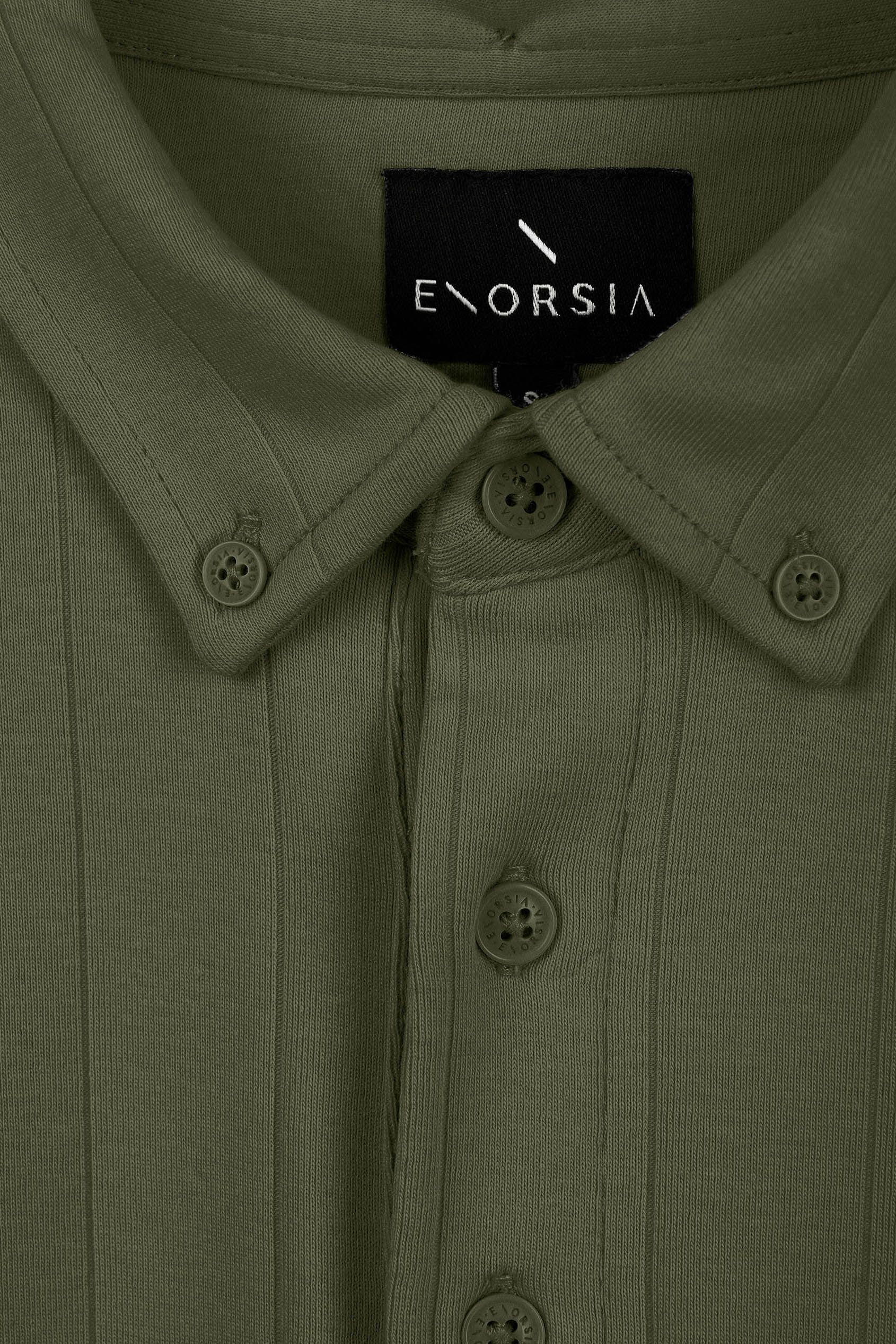 Mens Rib Textured Soft Finish Polo Shirt