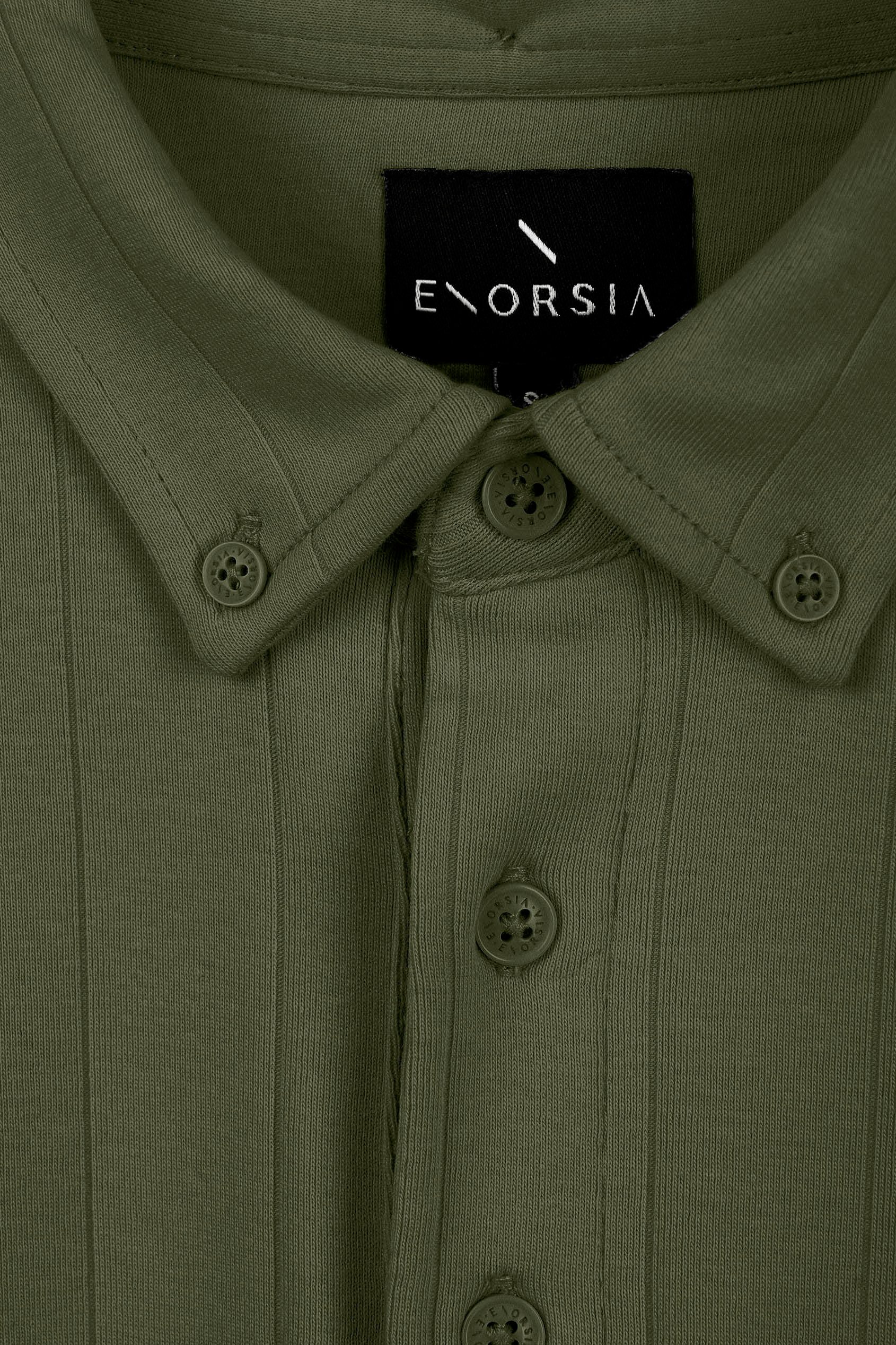 Mens Rib Textured Soft Finish Polo Shirt