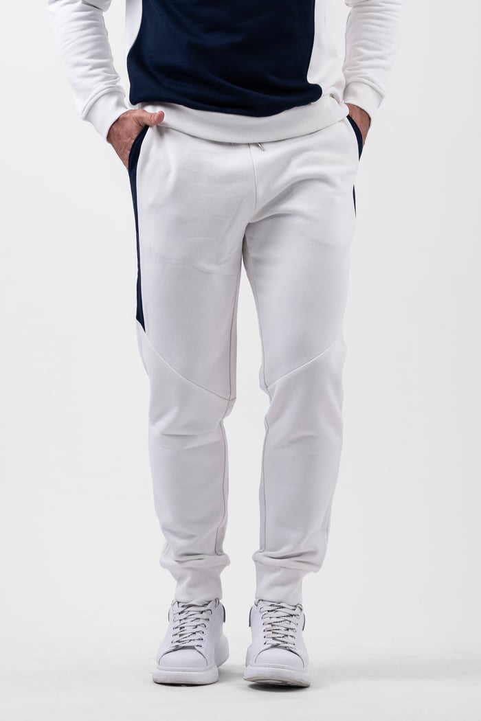 Colour Block Jersey Track Jogger