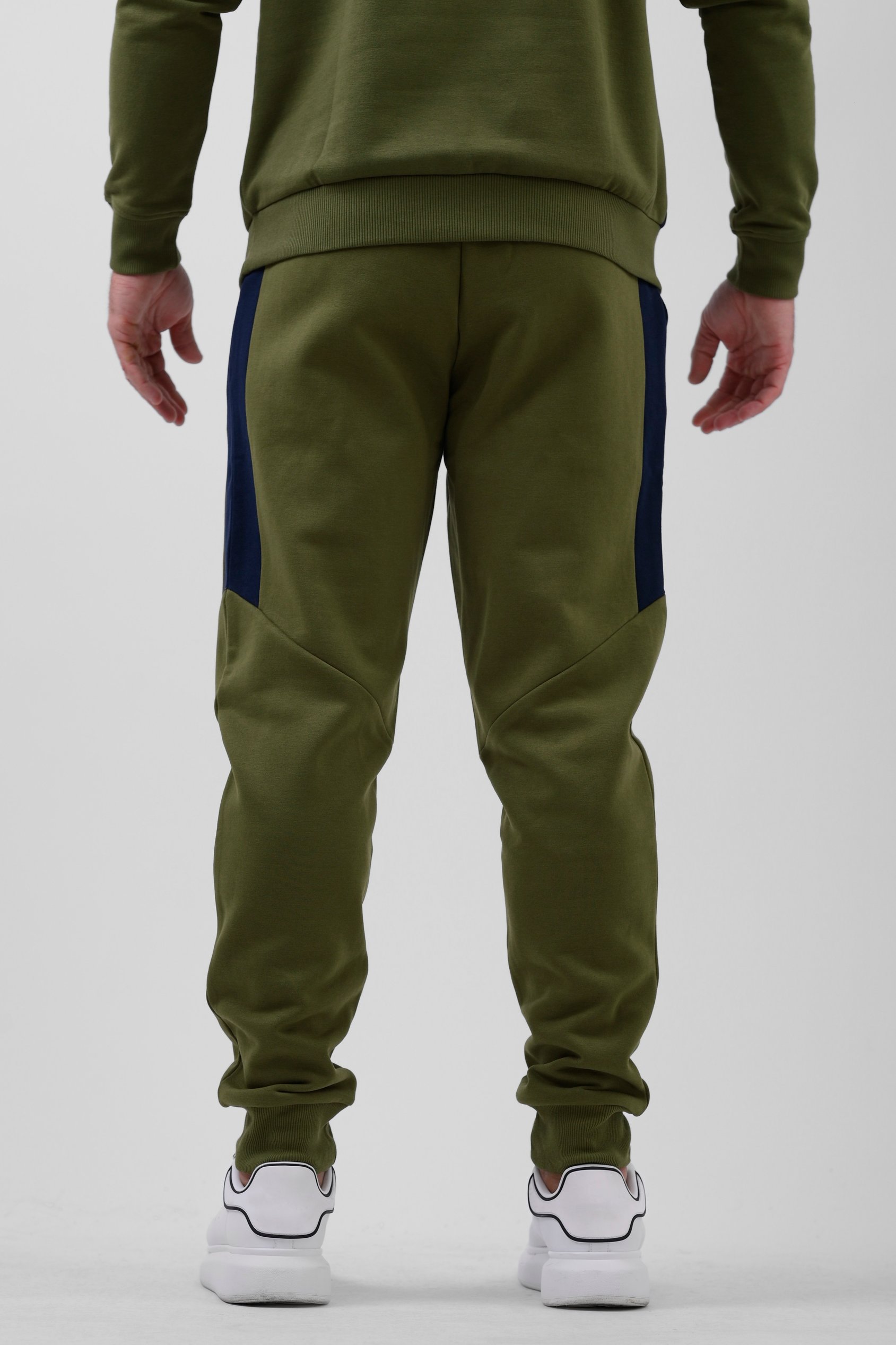 Colour Block Jersey Track Jogger