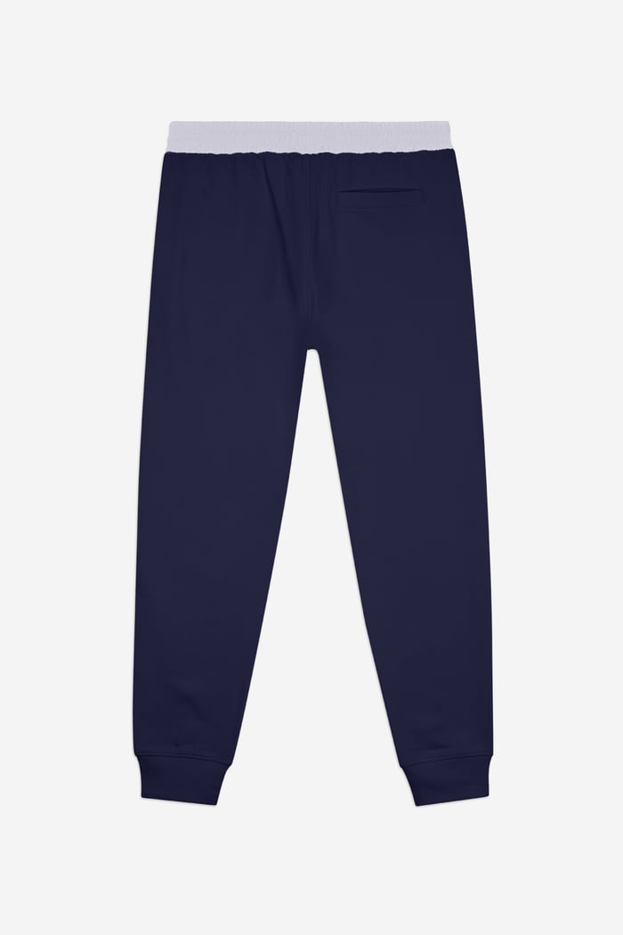 Mens Brushed Terry Jogger With Cut And Sew Waistband