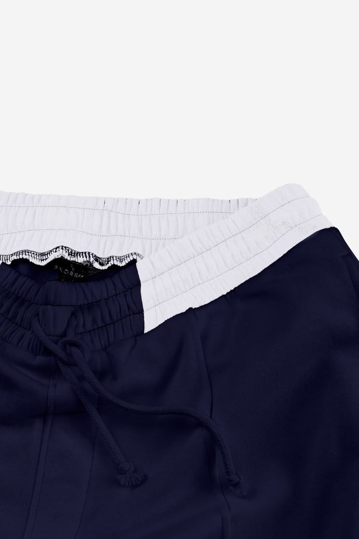 Mens Brushed Terry Jogger With Cut And Sew Waistband