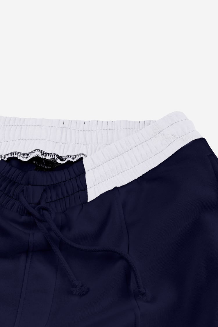 Mens Brushed Terry Jogger With Cut And Sew Waistband