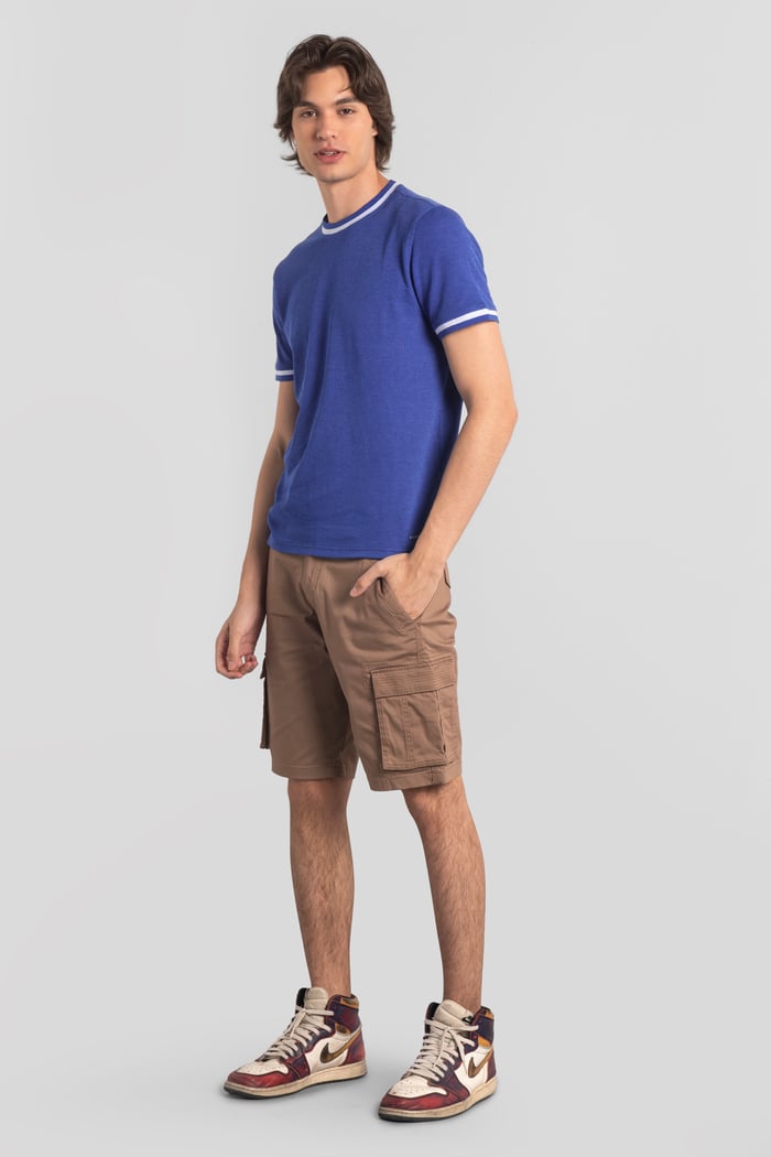 Mens Design Jersey Crew Neck T-Shirt