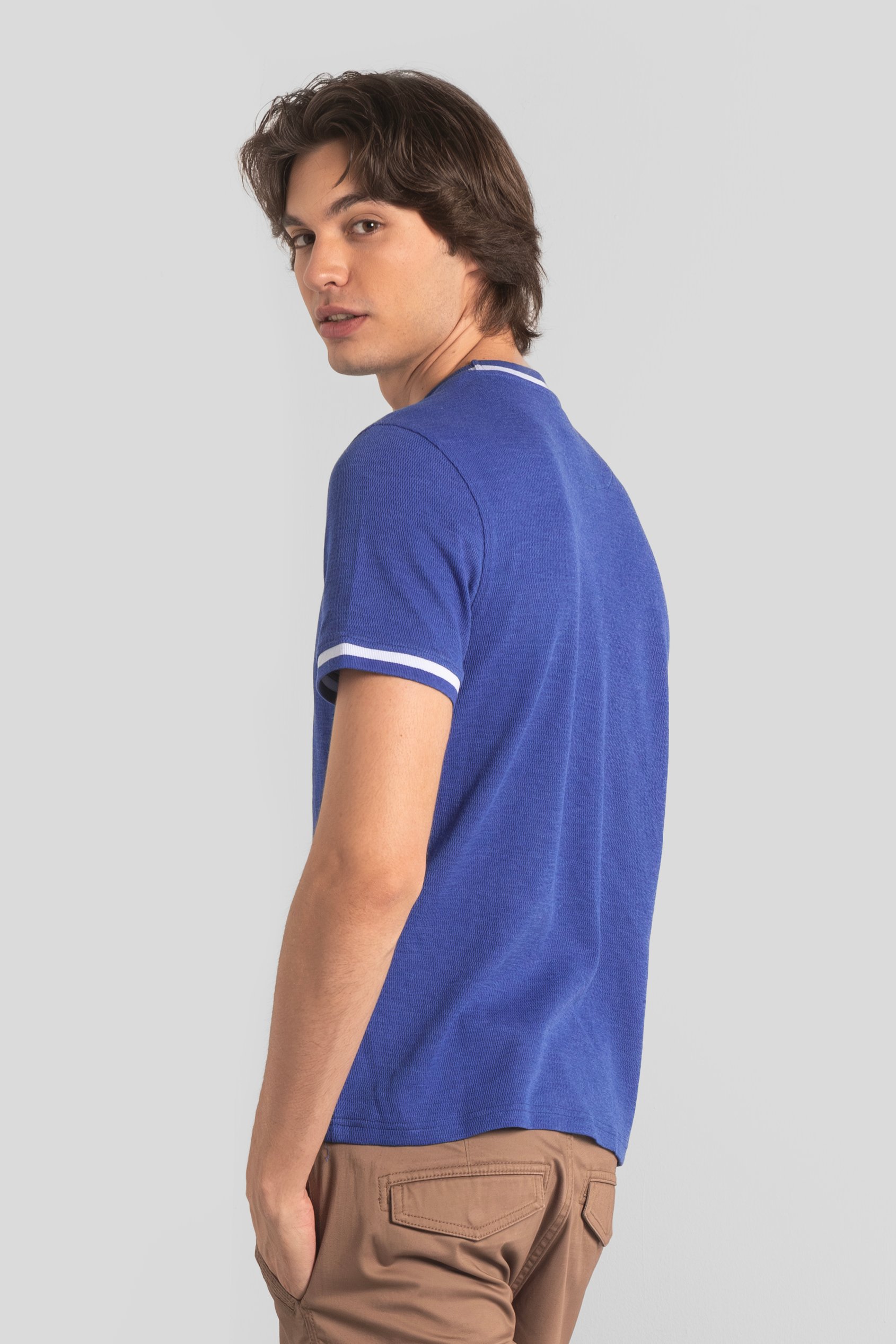 Mens Design Jersey Crew Neck T-Shirt