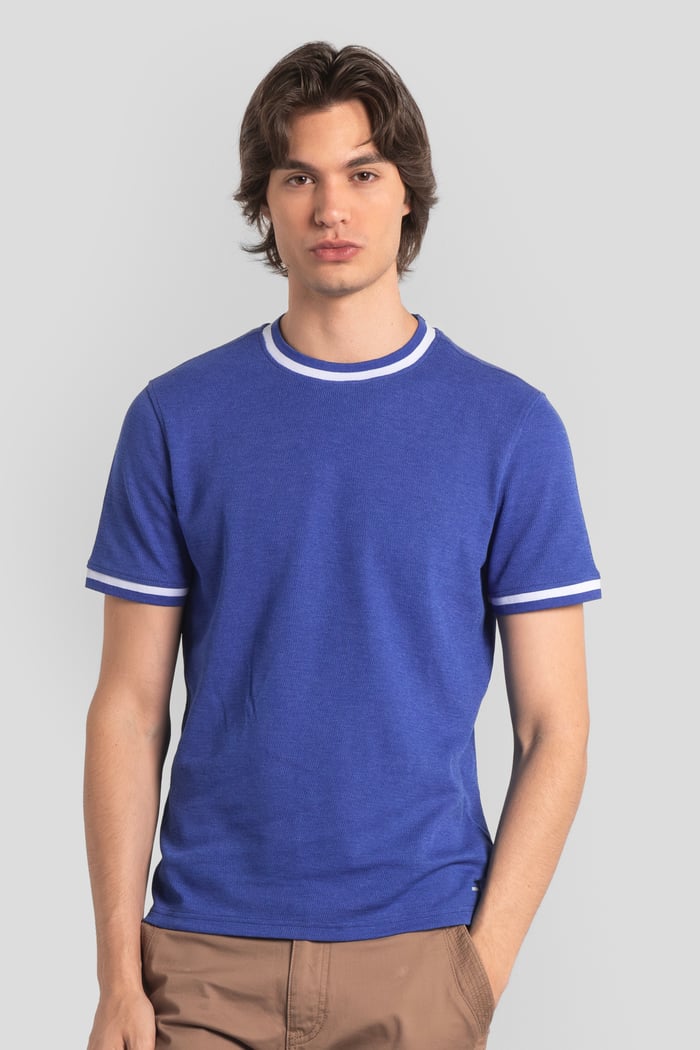 Mens Design Jersey Crew Neck T-Shirt