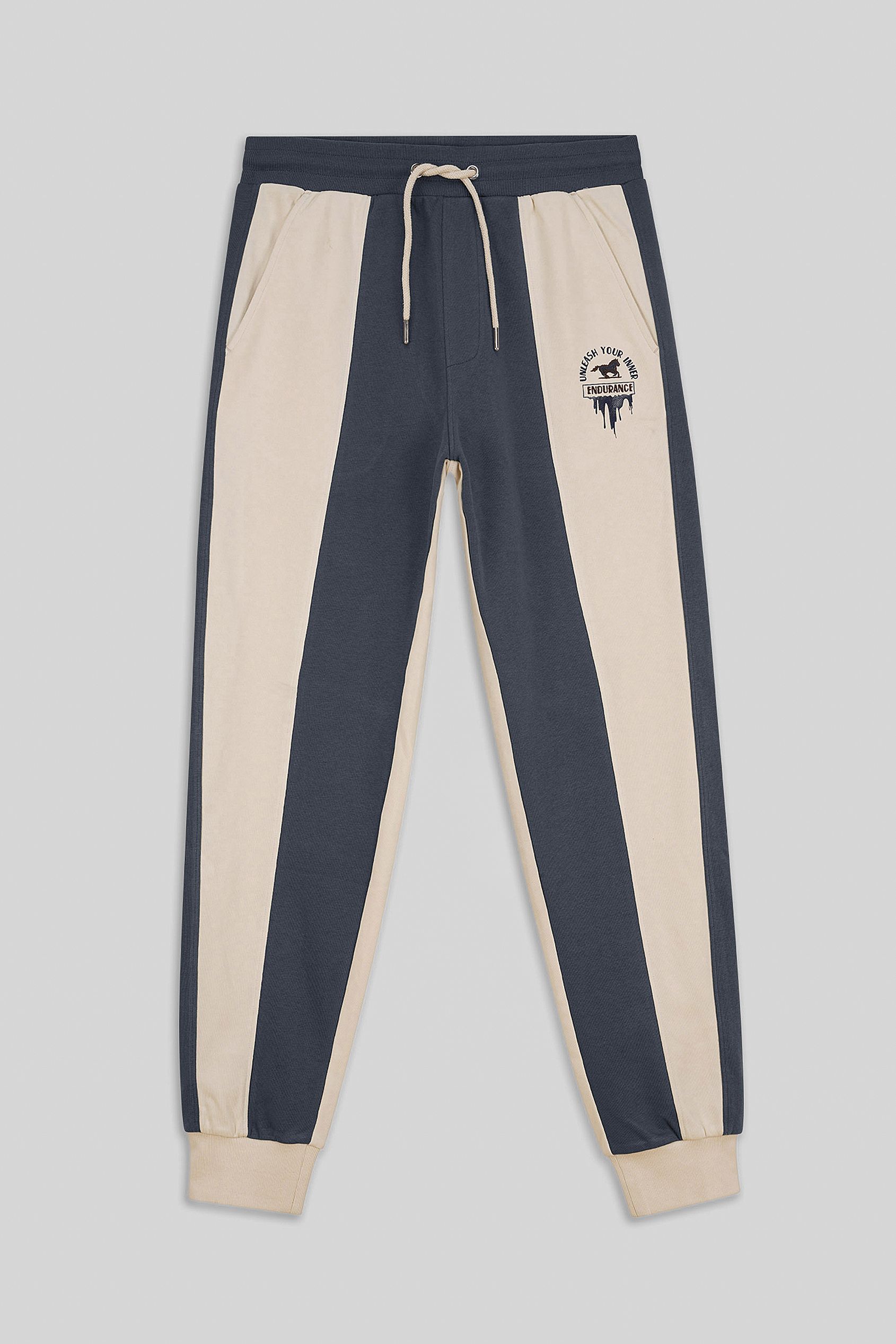 Mens Terry Colourblock Jogger