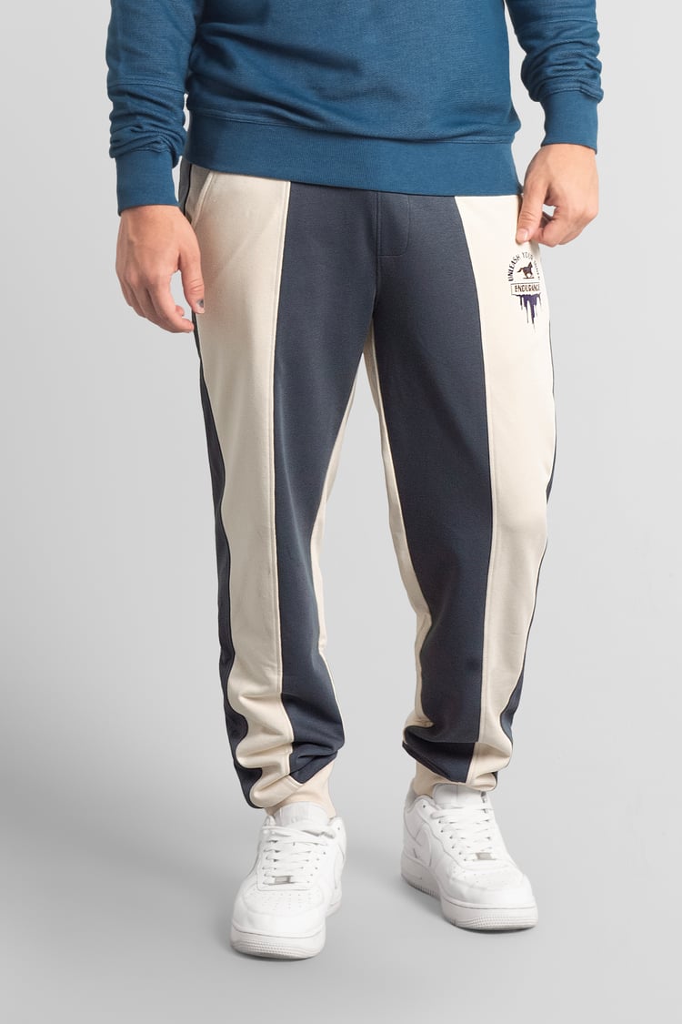 Mens Terry Colourblock Jogger