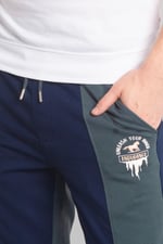 Mens Terry Colourblock Jogger
