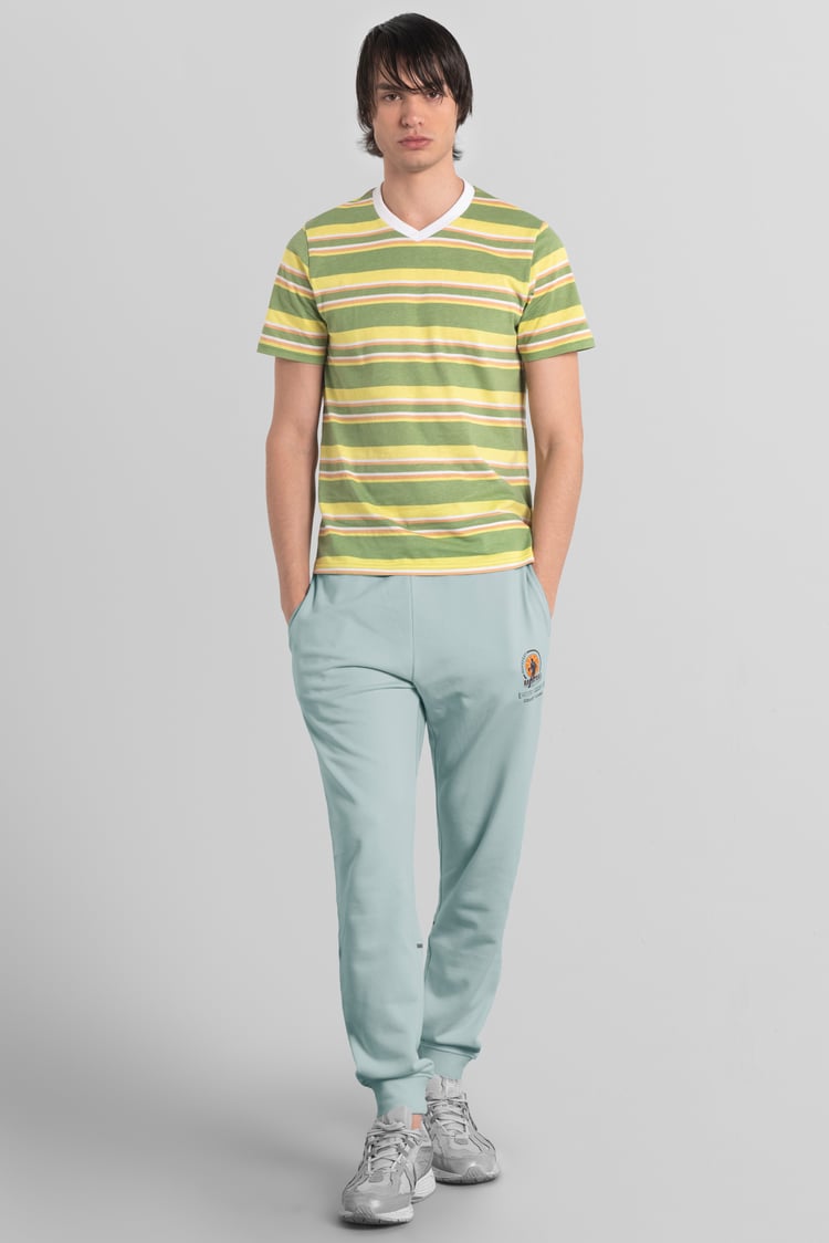 Mens Terry Jogger With Ribbed Cuff