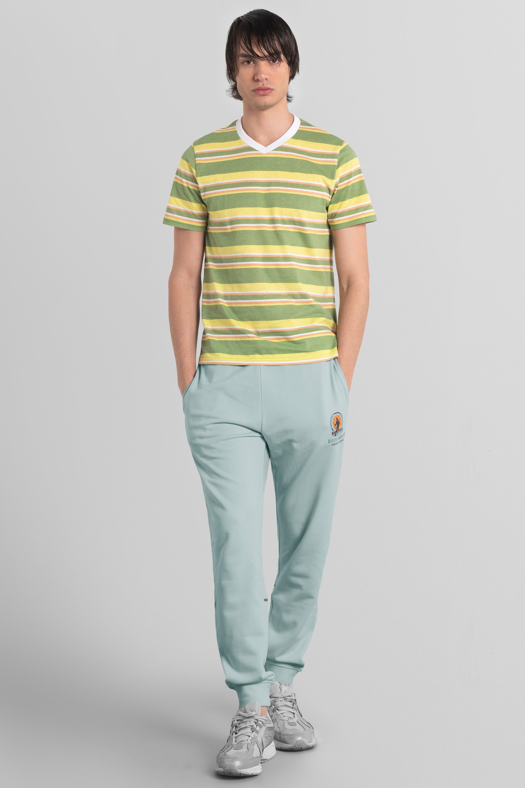 Mens Terry Jogger With Ribbed Cuff