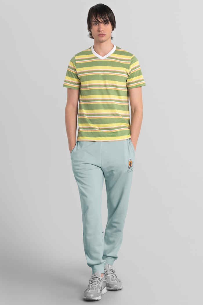 Mens Terry Jogger With Ribbed Cuff