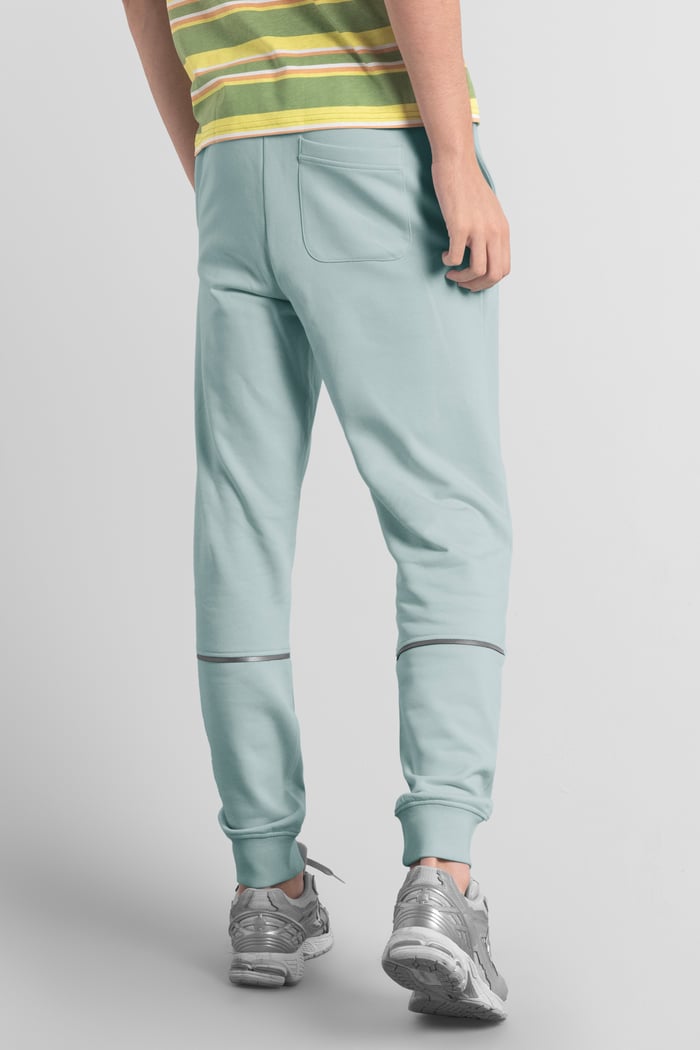 Mens Terry Jogger With Ribbed Cuff