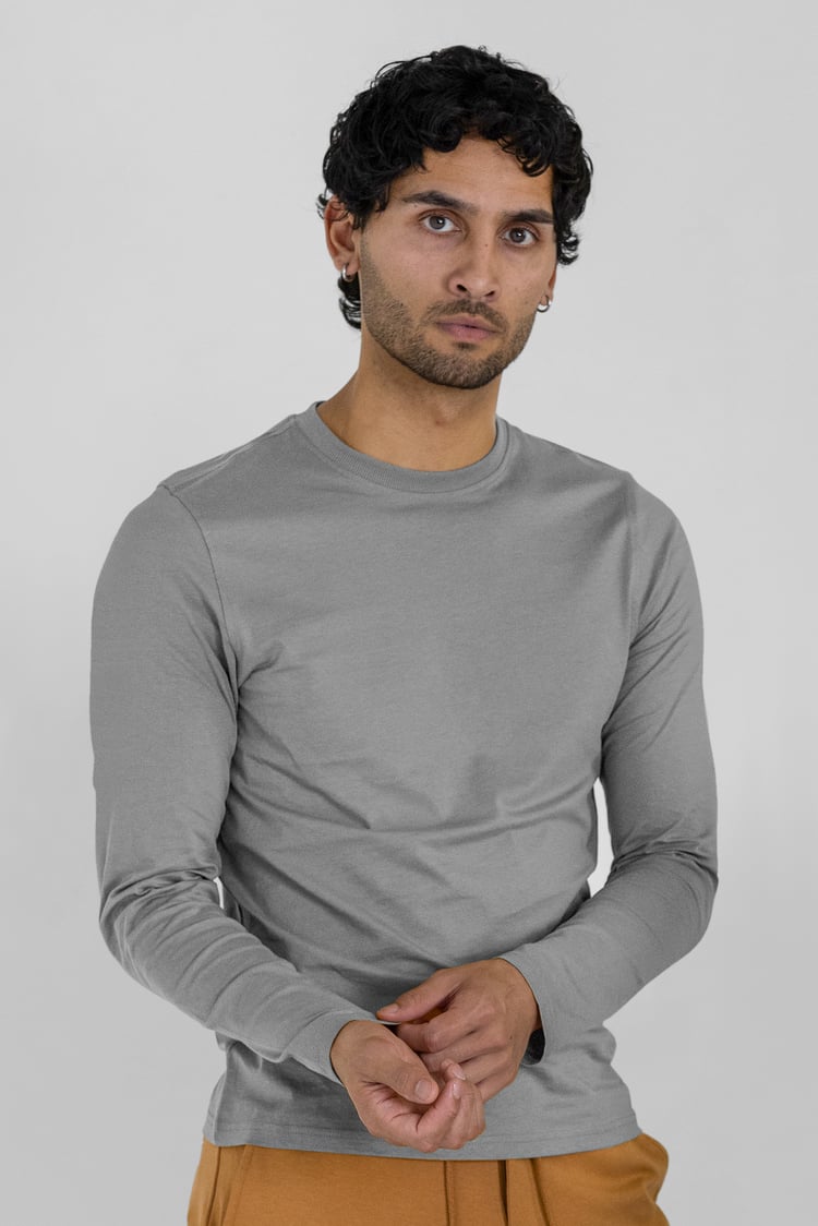 Cotton Long Sleeve T-Shirt 3 Pack