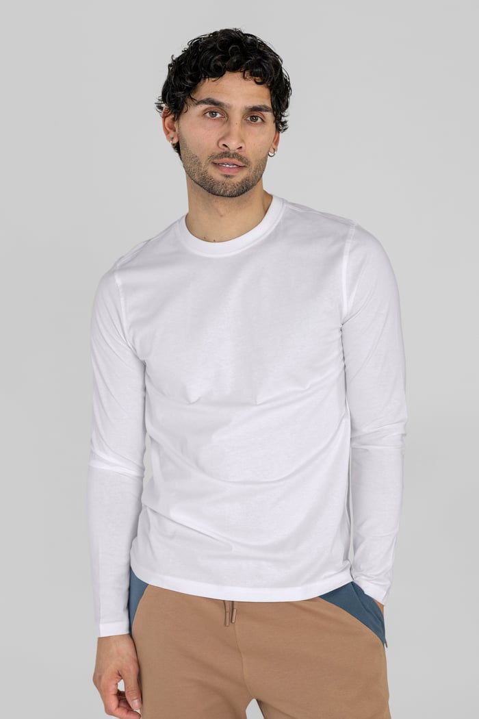 Cotton Long Sleeve T-Shirt 3 Pack