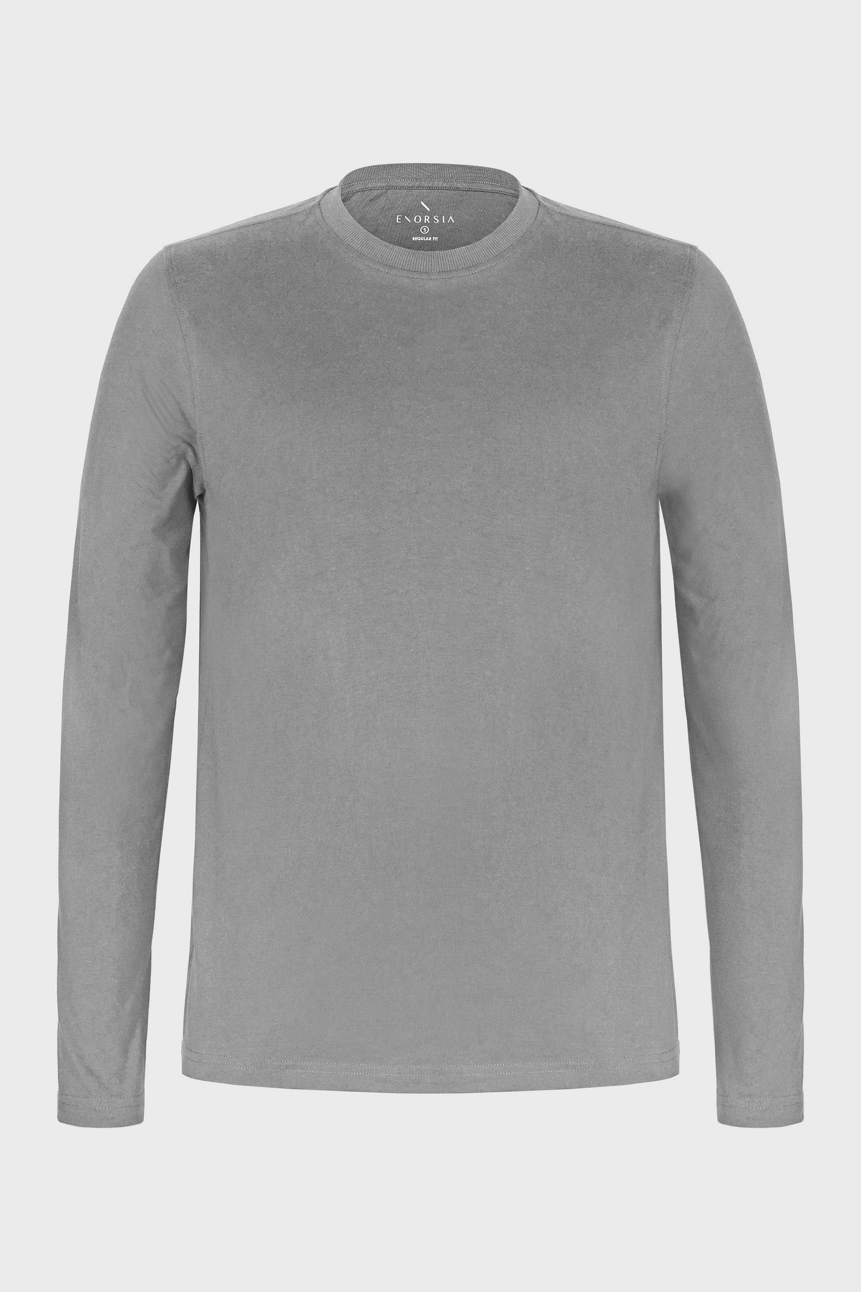 Cotton Long Sleeve T-Shirt 3 Pack