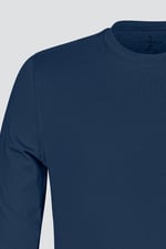 Men's Long Sleeve Cotton T-Shirt 2 Pack