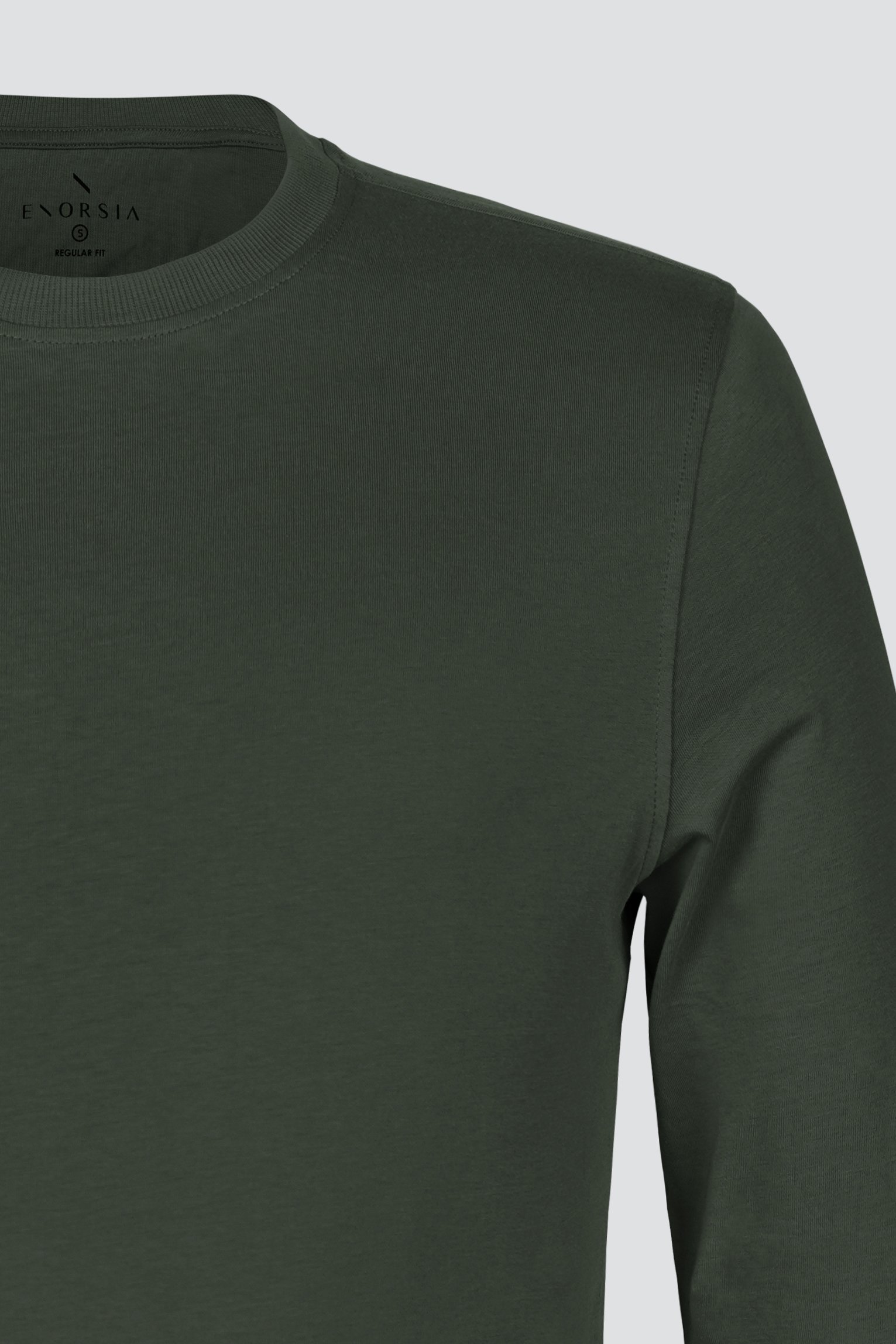 Men's Long Sleeve Cotton T-Shirt 2 Pack