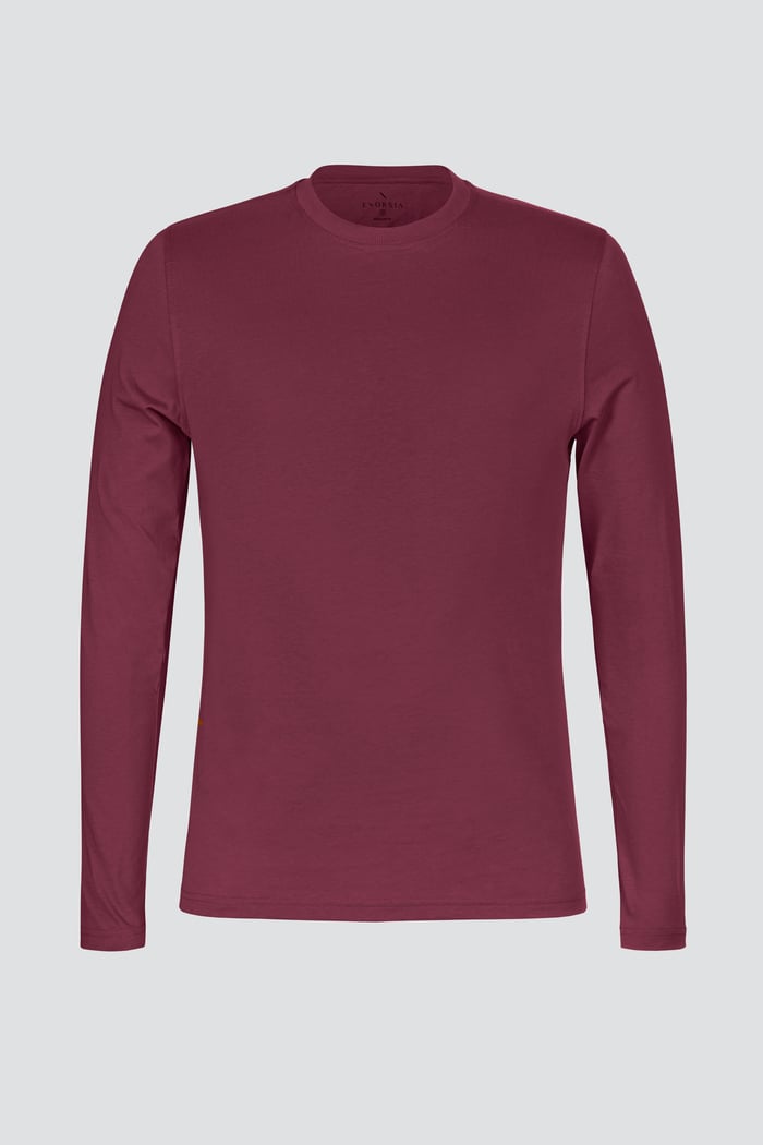 Men's Long Sleeve Cotton T-Shirt 2 Pack