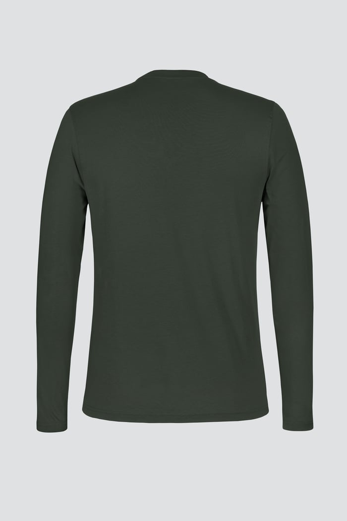 Men's Long Sleeve Cotton T-Shirt 2 Pack