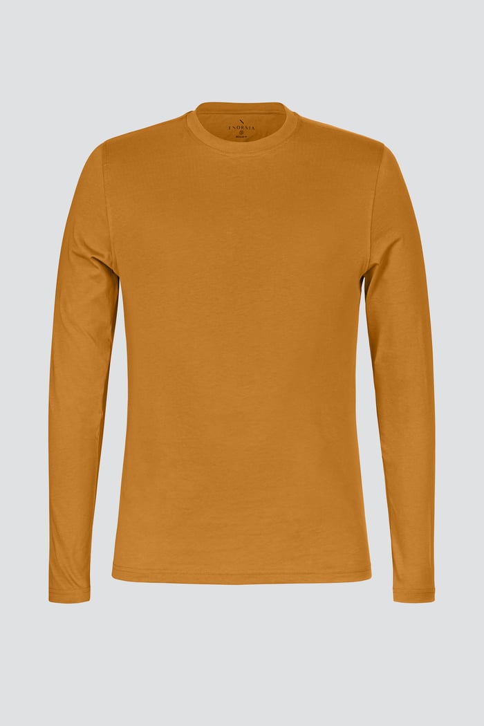 Men's Long Sleeve Cotton T-Shirt 2 Pack